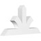 Ekena Millwork Richland Architectural Grade PVC Gable Bracket, 36"W x 19 1/2"H x 4"D x 4"F, 13/12 Pitch GBP036X20X0404RIC00 - alternate 1
